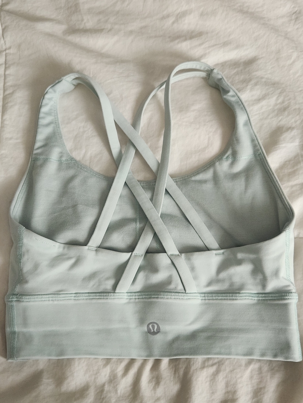 Lululemon Energy Bra *Long Line Polar Ice SIZE 4